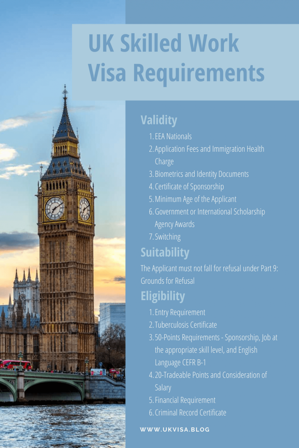 Skilled Worker Visa UK Eligibility Requirements and Guidance 2022