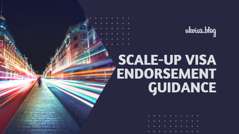 UK Scale-up Visa Endorsement 2023 Guidance