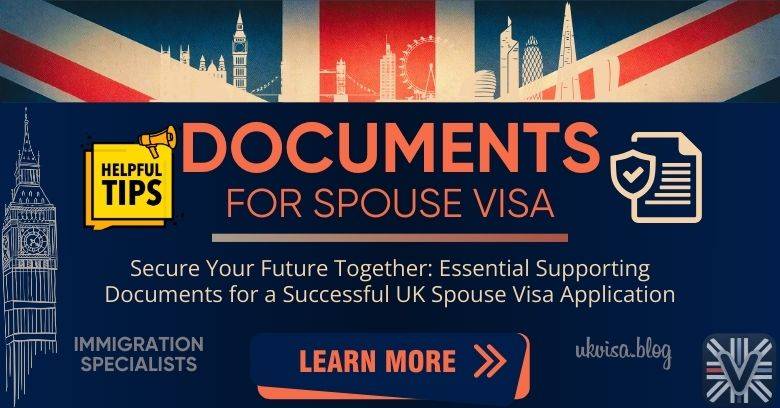 Spouse Visa Supporting Documents UK