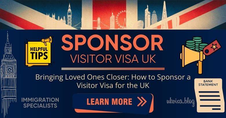 UK Visitor Visa Sponsor Support and Bank Statement 2024