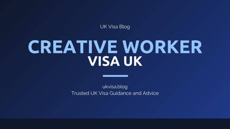 Creative Worker Visa Uk Featured Image Showing Uk Visa Blog Branding With Arts And Entertainment Worker Requirements