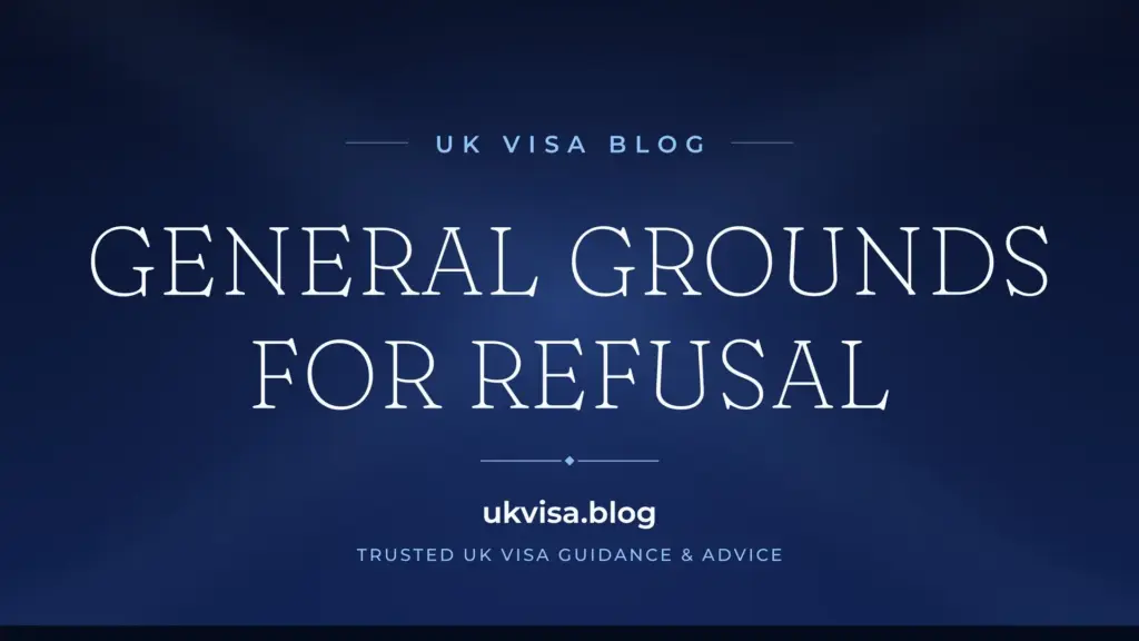 Part 9 General Grounds For Uk Visa Refusal 2026: Complete Guide 1 Part 9 General Grounds For Uk Visa Refusal 2026: Complete Guide