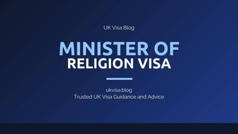 Minister Of Religion Visa Uk Featured Image Showing Uk Visa Blog Branding With Religious Leader Requirements And Application Guidance