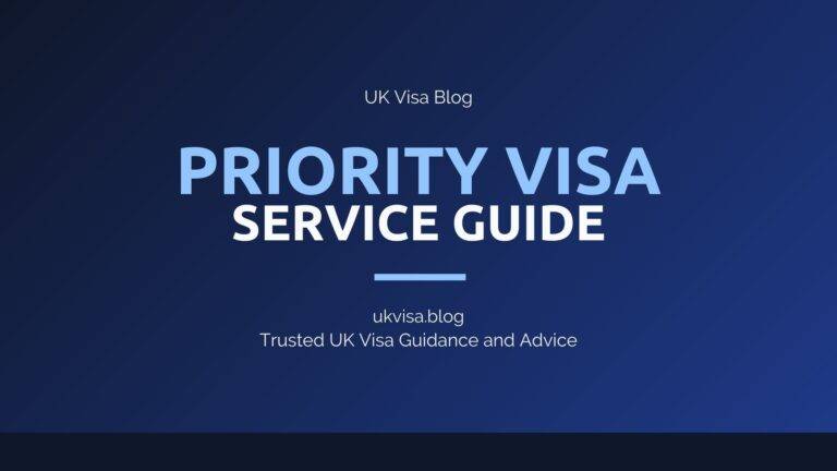 Home 7 Priority Visa Service Guide Featured Image Showing Uk Visa Blog Branding With Ilr Fast Track Processing Times
