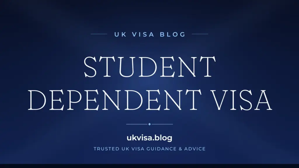 Uk Student Dependent Visa 2026: Bringing Your Spouse Or Partner