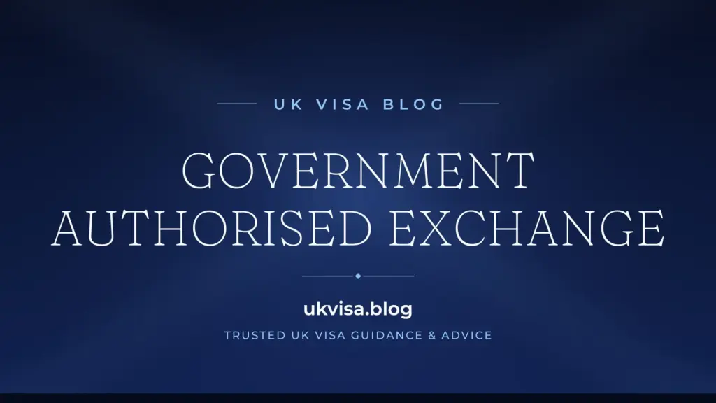 Government Authorised Exchange Visa Uk 2026: Requirements, Fees &Amp;Amp; Approved Schemes 1 Government Authorised Exchange Visa Uk 2026: Requirements, Fees &Amp;Amp; Approved Schemes