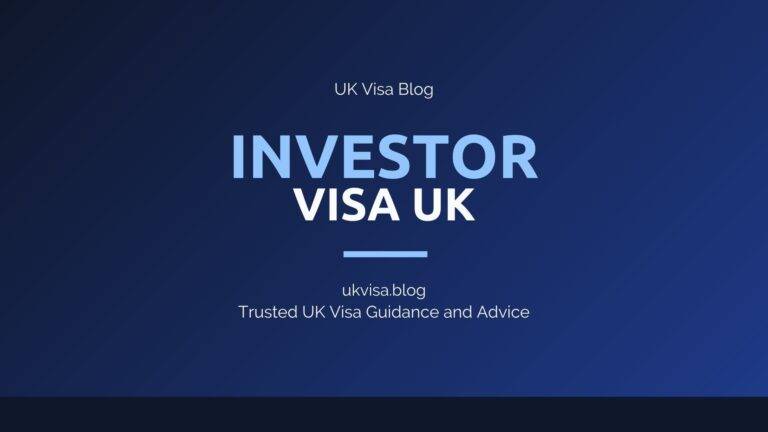 Tier 1 Investor Visa Uk Featured Image Showing Uk Visa Blog Branding With Extension Deadline And Ilr Guidance