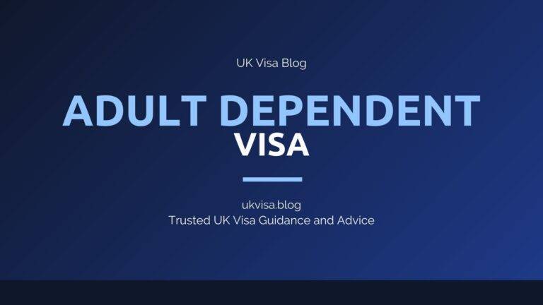 Uk Adult Dependent Relative Visa Featured Image Showing Family Settlement Guidance