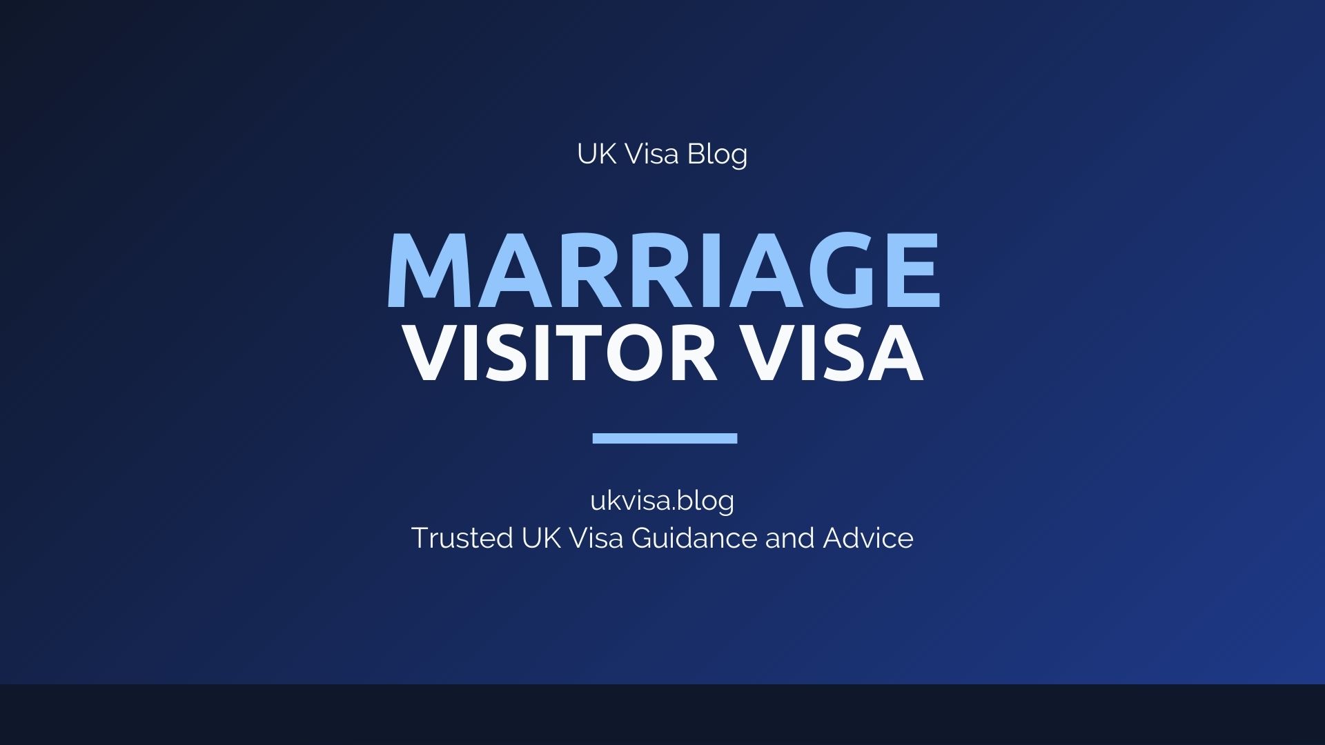 UK marriage visitor visa featured image showing wedding visa guidance