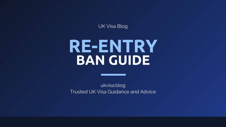Home 13 Uk Re-Entry Ban Guide Featured Image Showing Uk Visa Blog Branding With Visa Ban Duration And Return Guidance