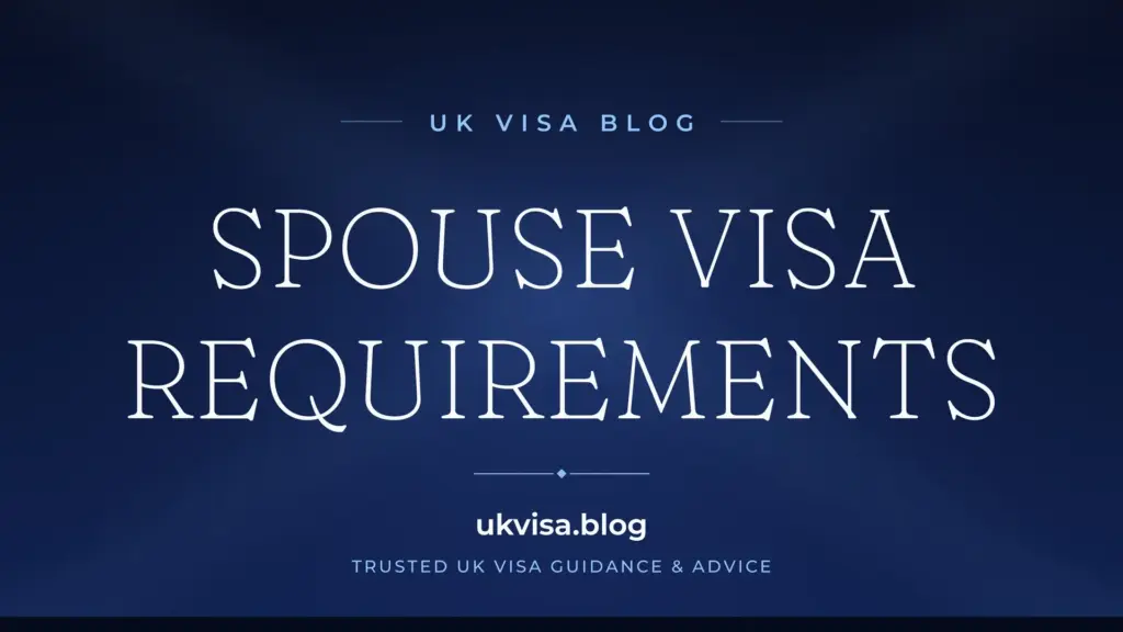 Uk Spouse Visa Requirements 2026: Complete Application Guide 1 Uk Spouse Visa Requirements 2026: Complete Application Guide