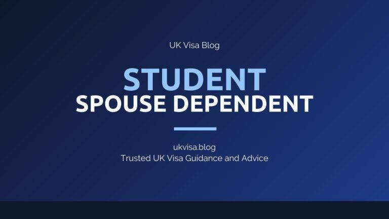 Uk Student Dependent Visa For Spouse And Partner Applications