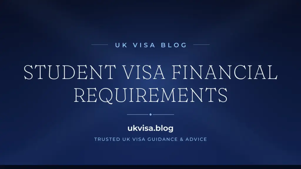 Uk Student Visa Financial Requirements 2026: Complete Guide