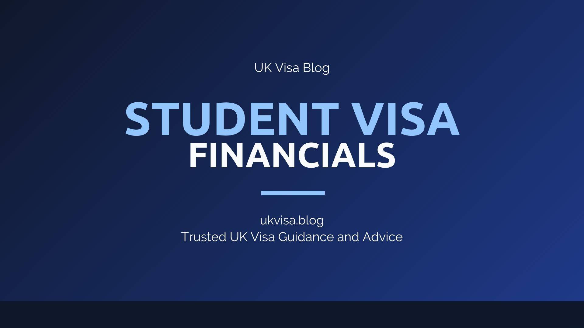 UK student visa financial requirements and maintenance funds evidence