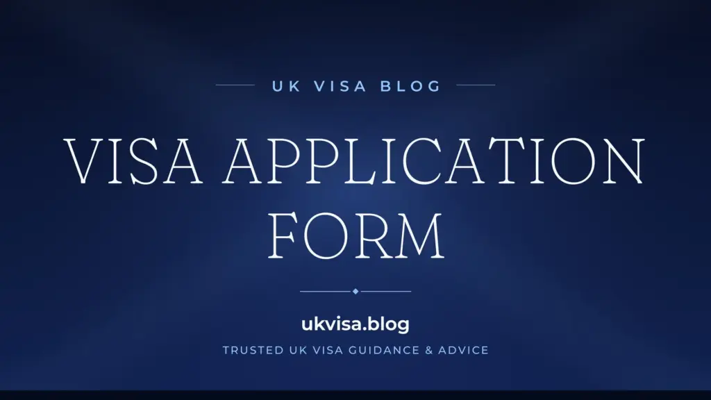 Uk Visa Application Form 2026: Sample Pdf Guide &Amp;Amp; How To Fill Online