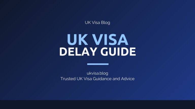 Home 5 Uk Visa Delay Guide Featured Image Showing Uk Visa Blog Branding With Nsf Email And Ukvi Waiting Time Guidance