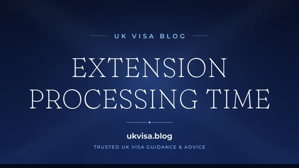 Uk Visa Extension Processing Time 2026: Complete Guide 1 Uk Visa Extension Processing Time 2026: Complete Guide