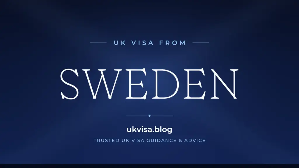 Uk Visa From Sweden 2026: Eta, Fees &Amp;Amp; Requirements