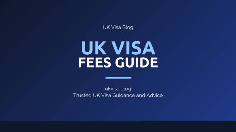Home 11 Uk Visa Fees Guide Featured Image Showing Uk Visa Blog Branding With Comprehensive Visa Cost Information For All Categories