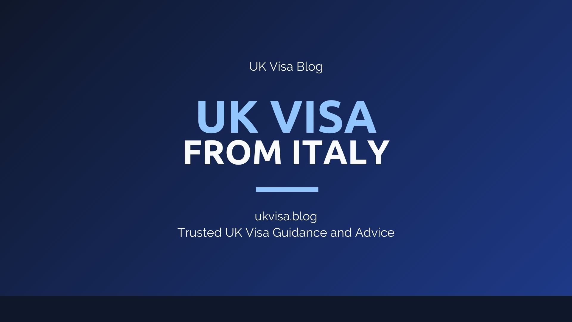 UK Visa from Italy featured image showing UK Visa Blog branding with entry requirements and ETA guidance for Italian citizens visiting the UK
