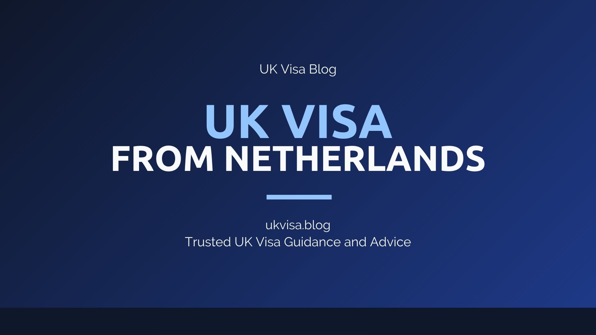 UK Visa from Netherlands featured image showing UK Visa Blog branding with entry requirements and ETA guidance for Dutch citizens visiting the UK