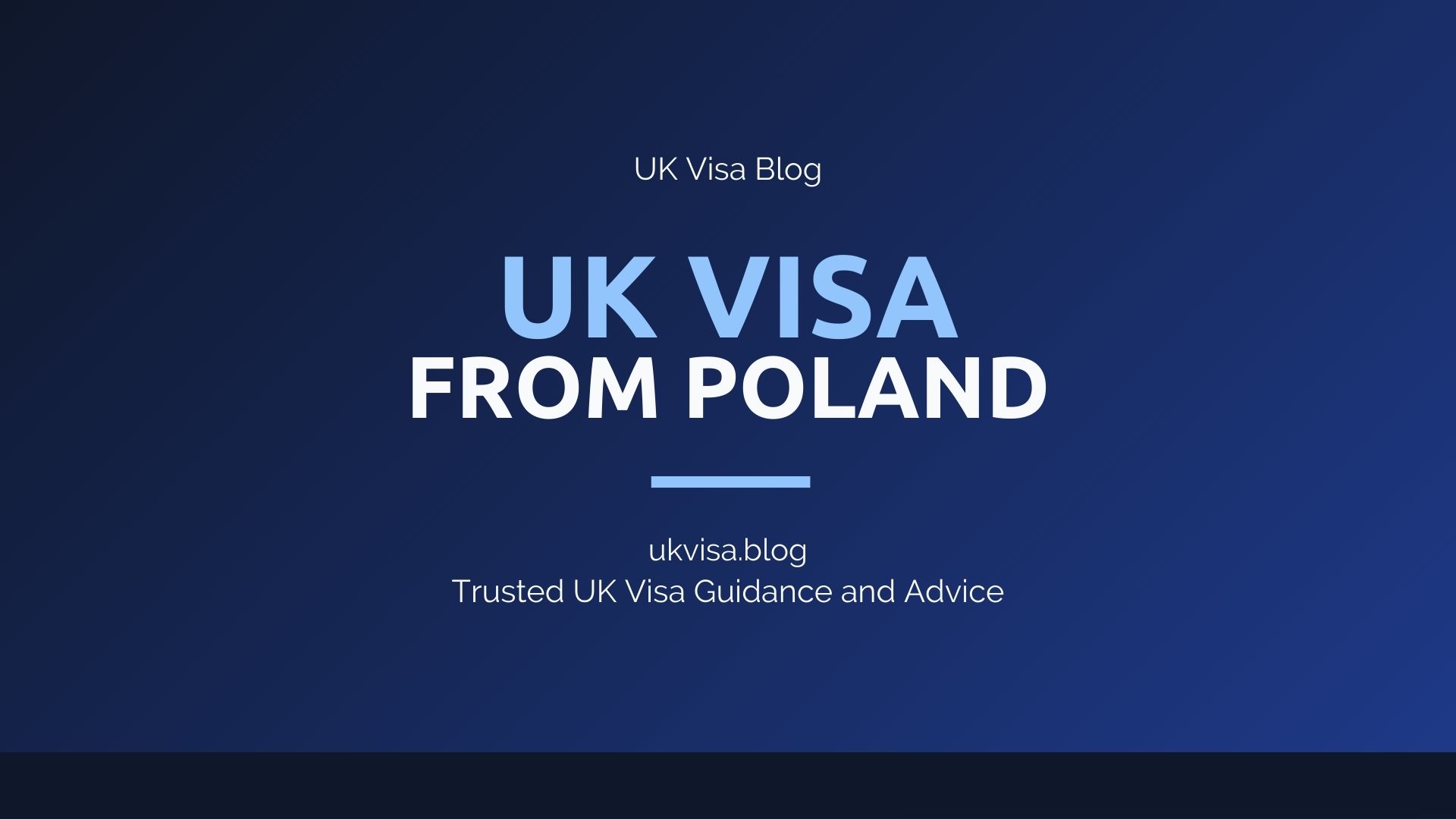 UK Visa from Poland featured image showing UK Visa Blog branding with entry requirements and ETA guidance for Polish citizens visiting the UK