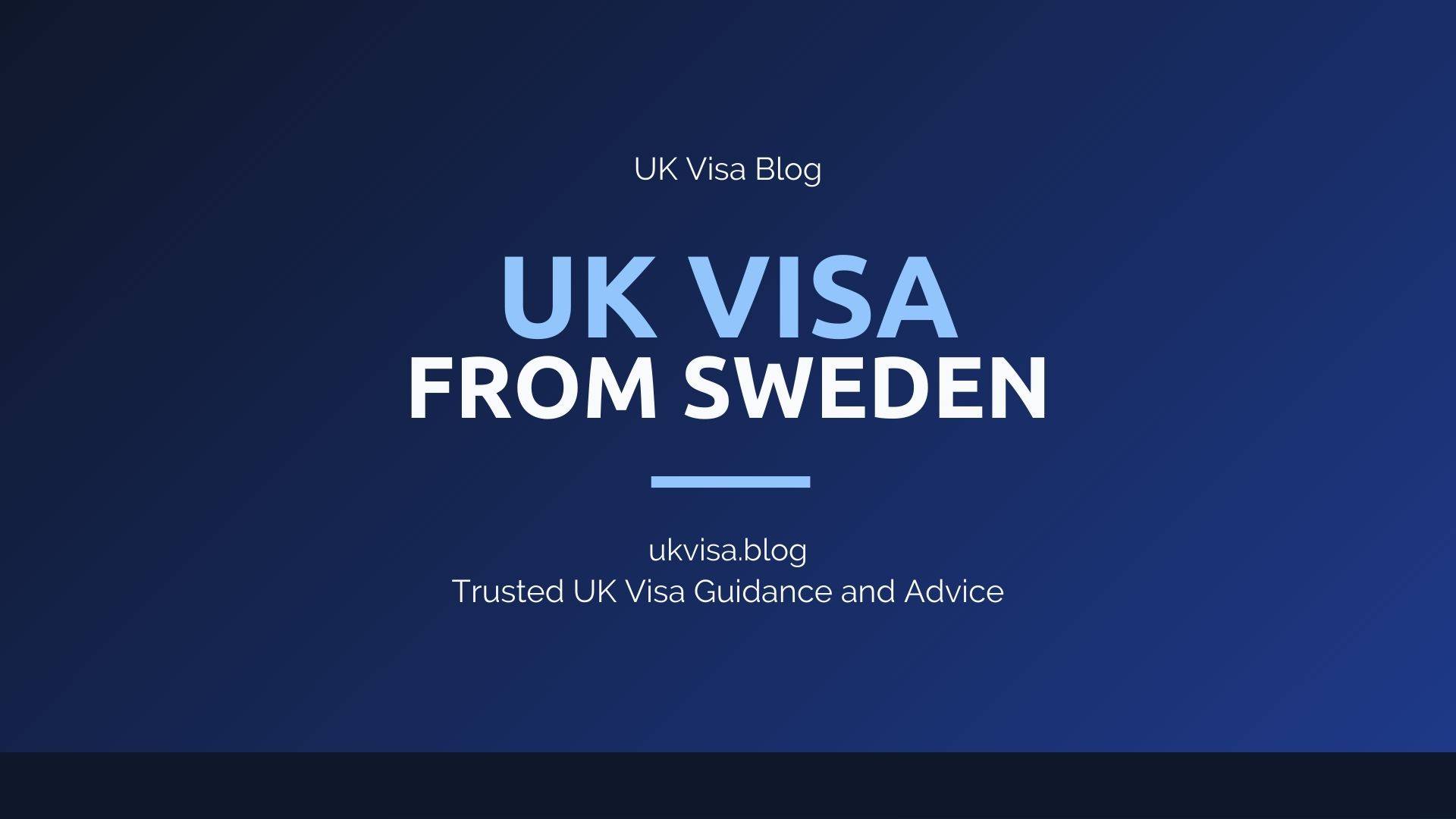 UK Visa from Sweden featured image showing UK Visa Blog branding with entry requirements and ETA guidance for Swedish citizens visiting the UK