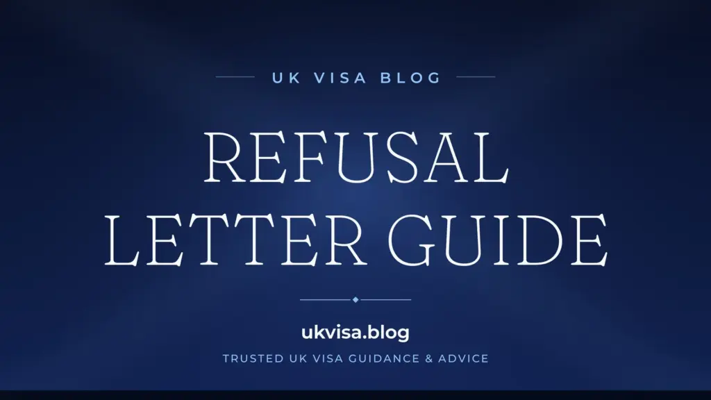Uk Visa Refusal Letter 2026: Complete Guide To Decision Notices 1 Uk Visa Refusal Letter 2026: Complete Guide To Decision Notices
