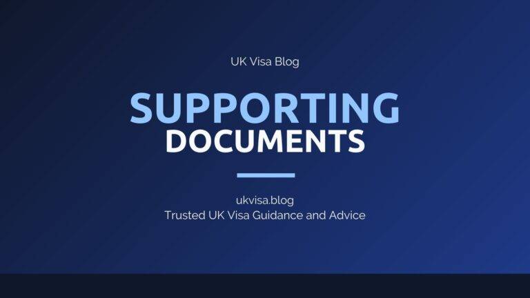 Uk Visa Supporting Documents Featured Image Showing Required Documentation