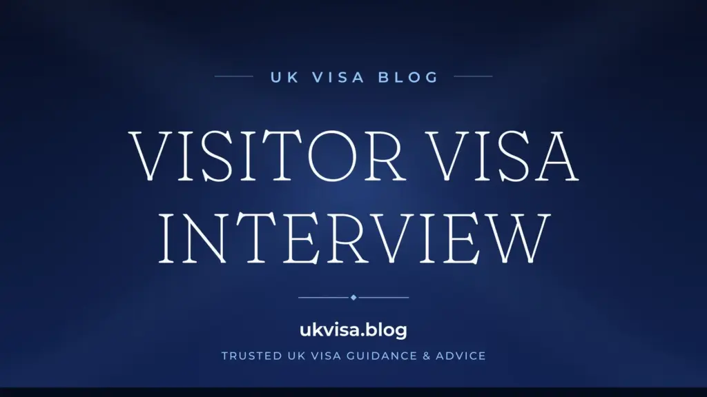 Uk Visitor Visa Interview Questions &Amp;Amp; Answers 2026: Complete Guide