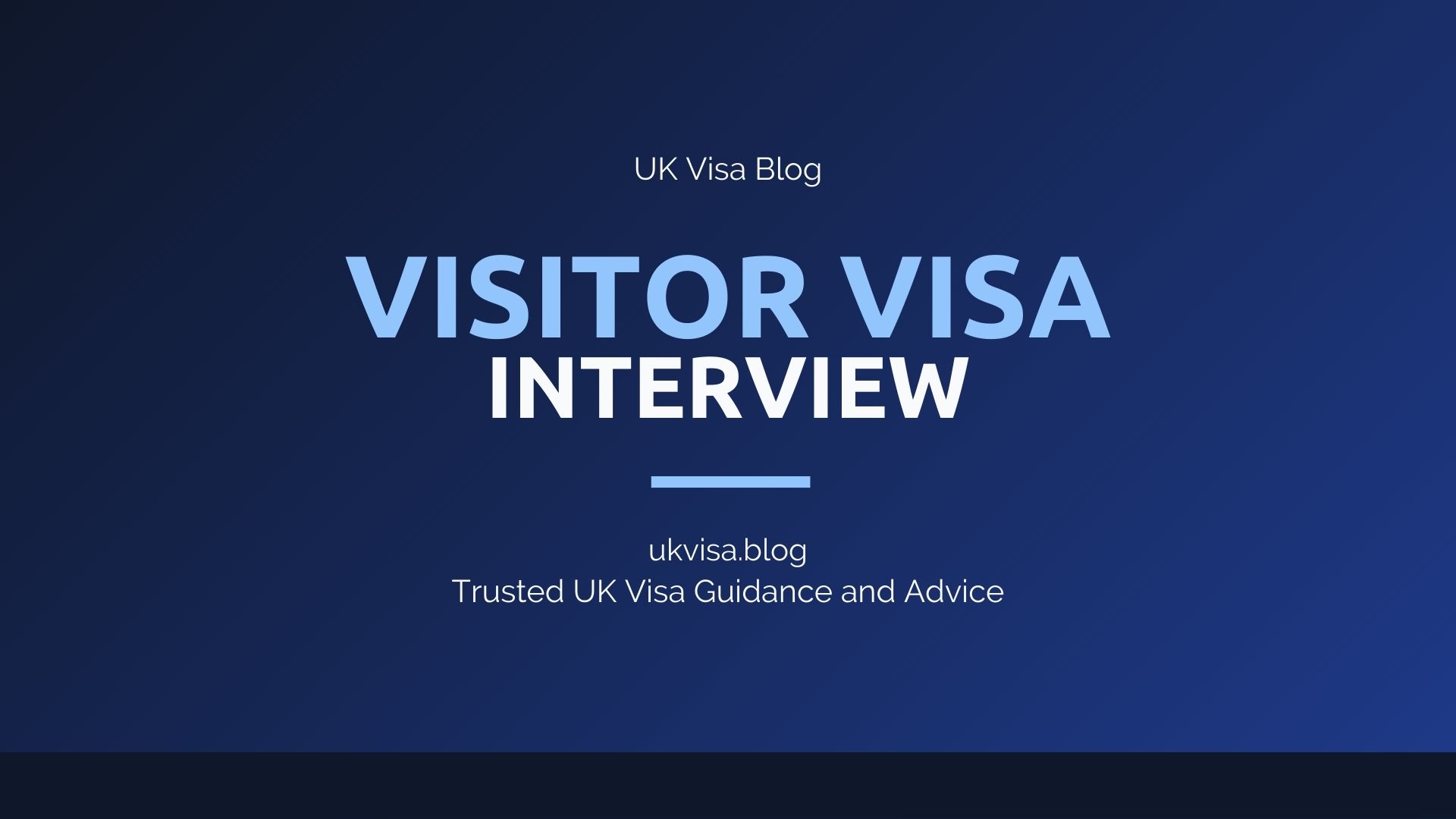 UK visitor visa interview featured image showing questions and answers guidance