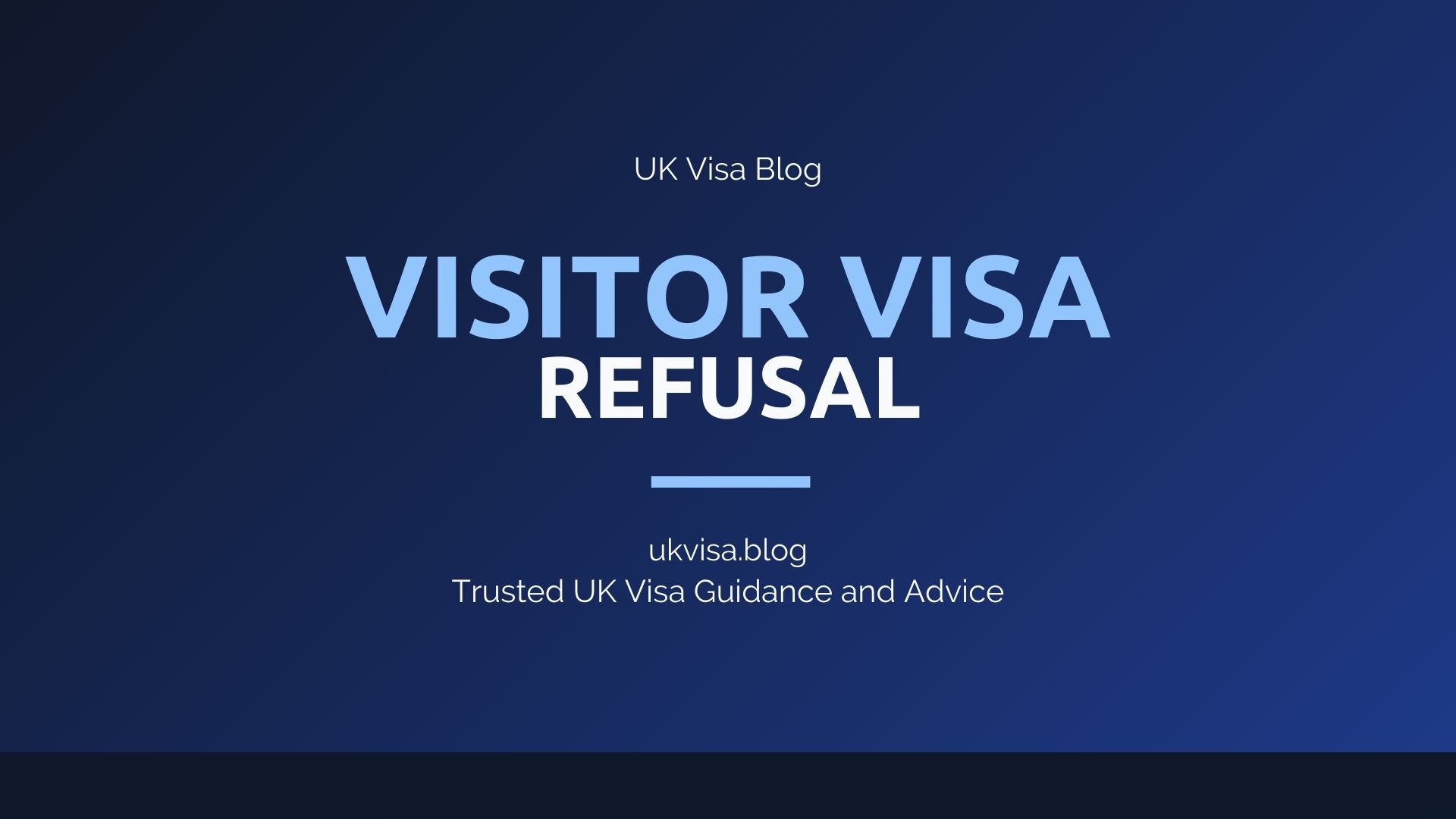 UK visitor visa refusal featured image showing rejection reasons and next steps