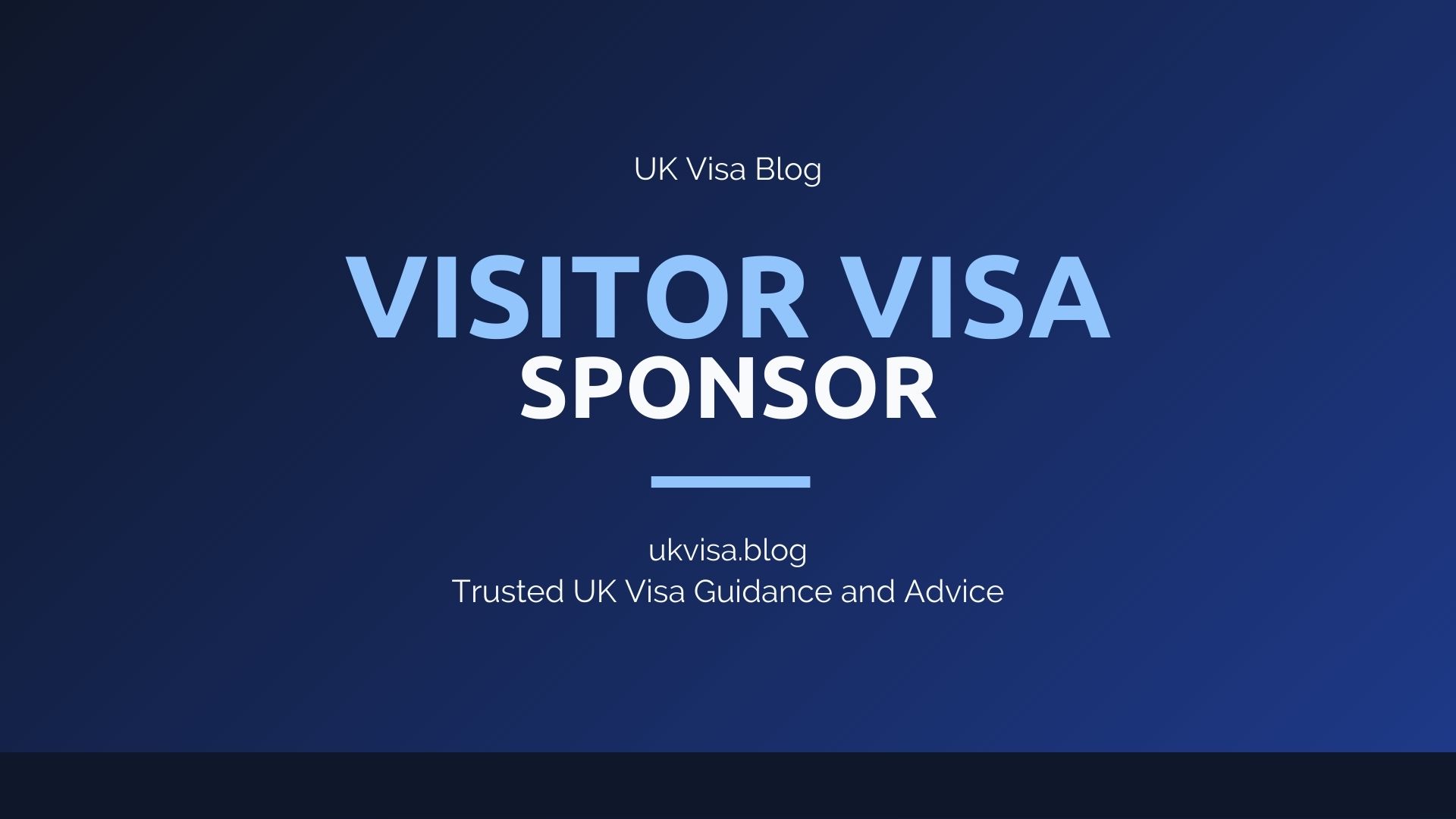 UK visitor visa sponsor featured image showing invitation letter and sponsorship guidance