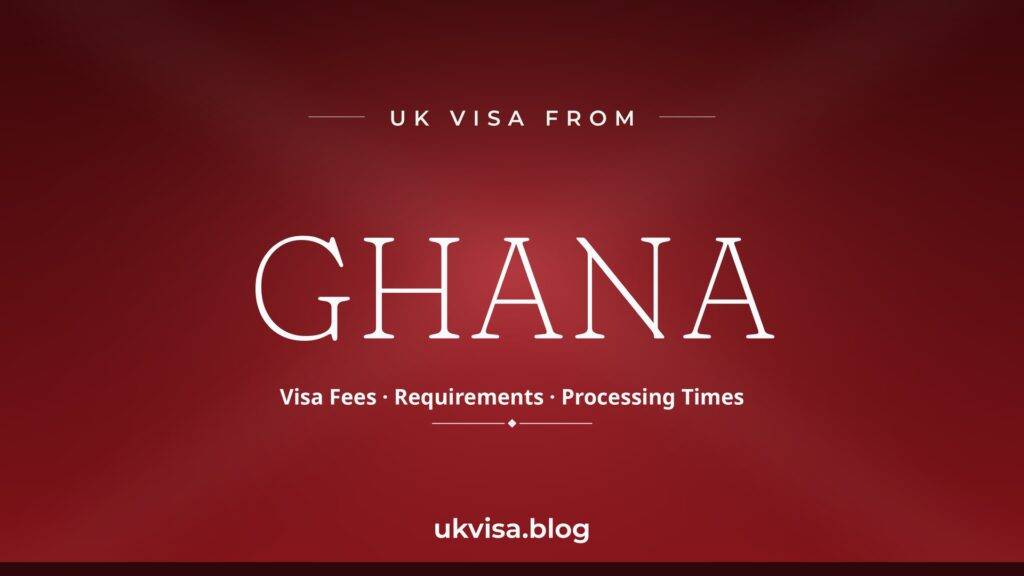 Uk Visa Fees In Ghana 2026: How Much In Cedis &Amp;Amp; Dollars