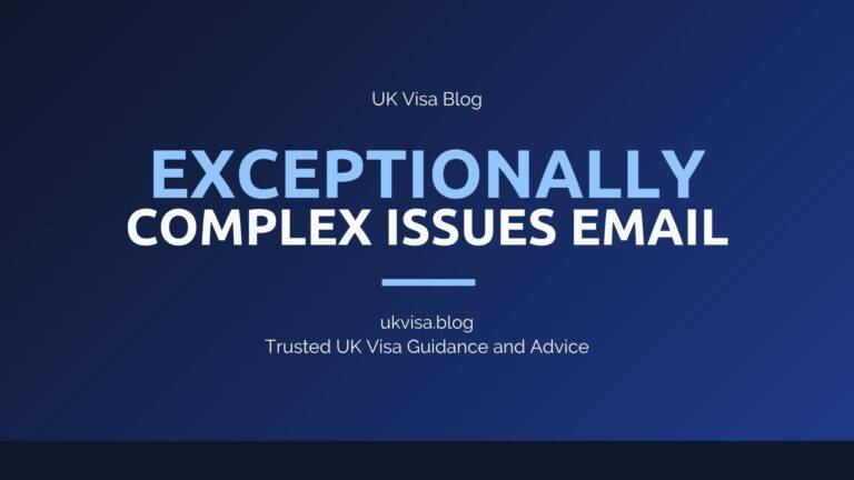 Uk Visa Exceptionally Complex Issues Email 2026 Guide Showing Ukvi Delay Notification Meaning And Action