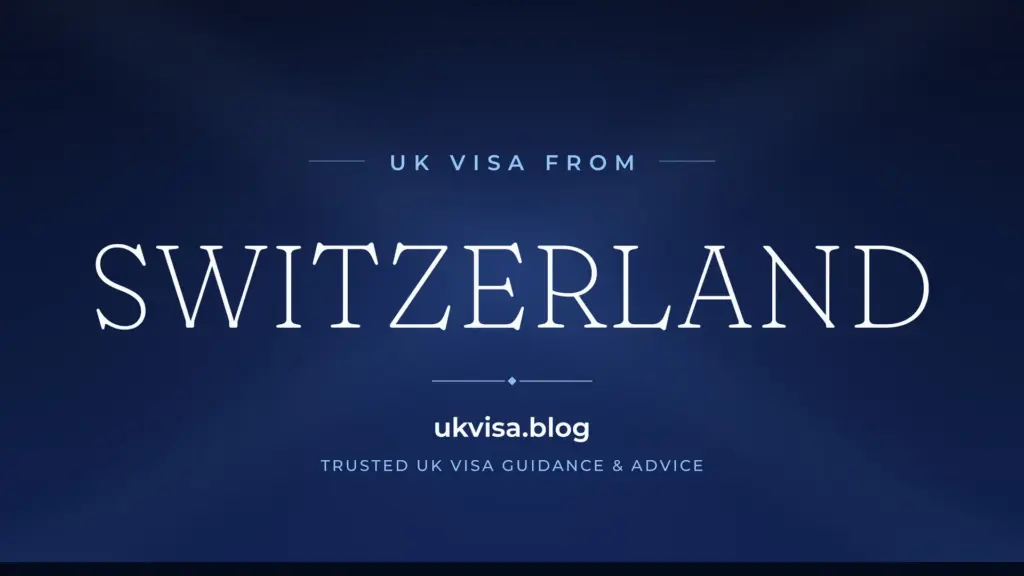 Uk Visa From Switzerland 2026: Eta, Fees &Amp;Amp; Requirements