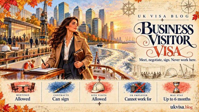 Business Visitor Visa UK 2026: Requirements, Fees & Invitation Letter Guide 13 Business Visitor Visa UK 2026: Requirements, Fees & Invitation Letter Guide