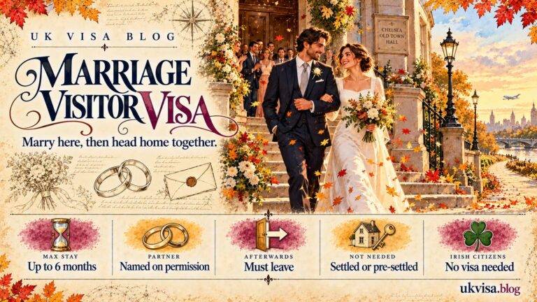 Marriage Visitor Visa UK 2026: Requirements, Cost & Processing Time 3 Marriage Visitor Visa UK 2026: Requirements, Cost & Processing Time