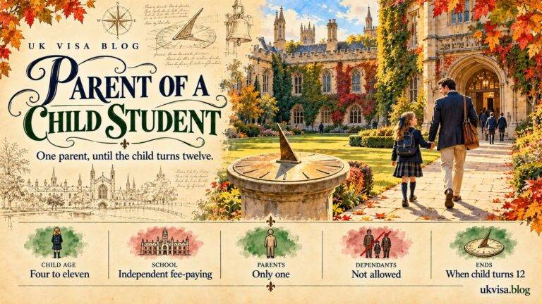 Parent of a Child Student Visa UK 2026: Requirements, Cost & Documents 1 Parent of a Child Student Visa UK 2026: Requirements, Cost & Documents
