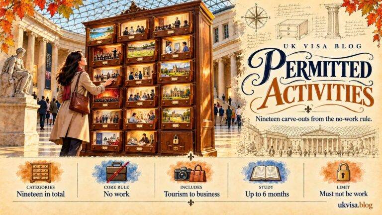UK Visitor Visa Permitted Activities 2026: Complete Guide to Appendix V