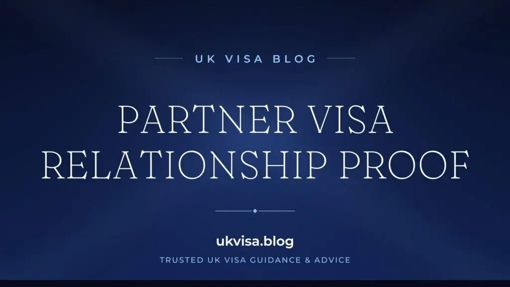 Relationship with Partner Visa UK 2026: Proof of Genuine Relationship Guide 2 Relationship with Partner Visa UK 2026: Proof of Genuine Relationship Guide