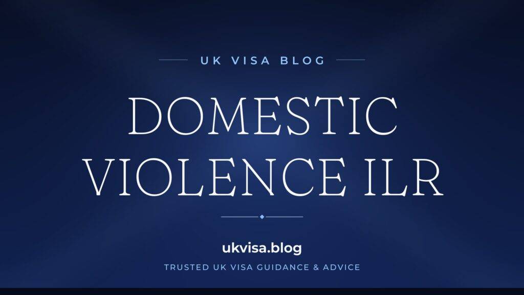SET DV Guidance 2026: ILR for Victims of Domestic Violence 2 SET DV Guidance 2026: ILR for Victims of Domestic Violence