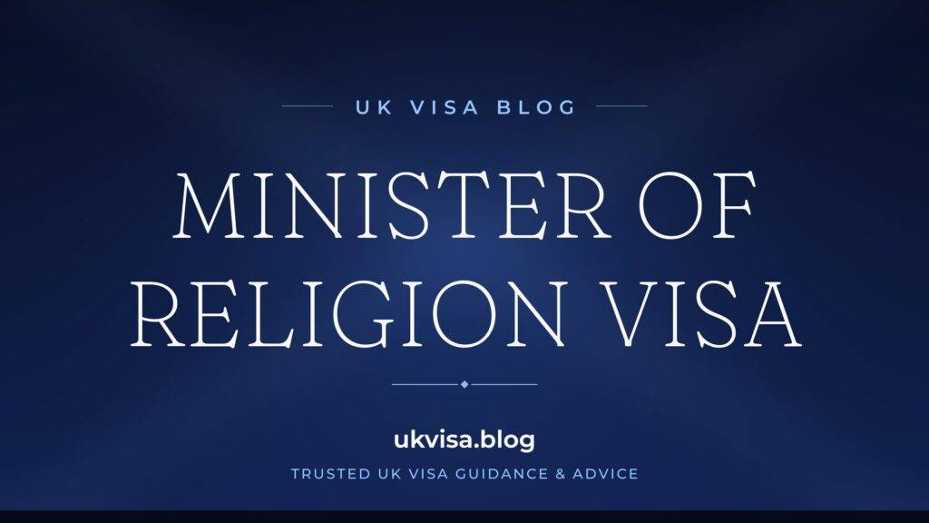 Minister of Religion Visa UK 2026: Complete Requirements, Fees & Application Guide