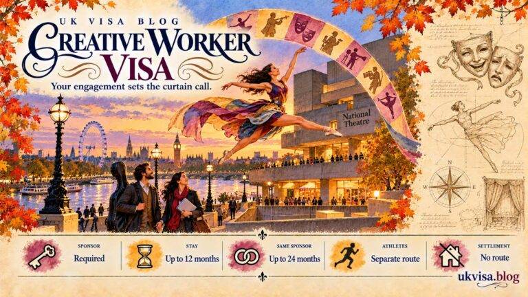 Creative Worker Visa UK 2026: Requirements, Fees & How to Apply for Artists and Entertainers