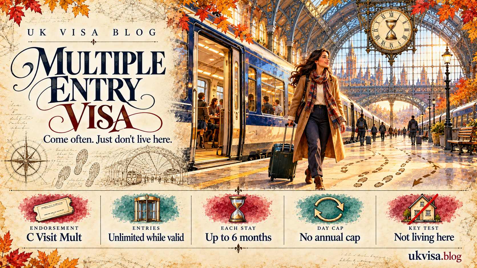 UK C Visit Visa 2026: Type C Multiple Entry & 180 Days Rule 5 UK C Visit Visa 2026: Type C Multiple Entry & 180 Days Rule