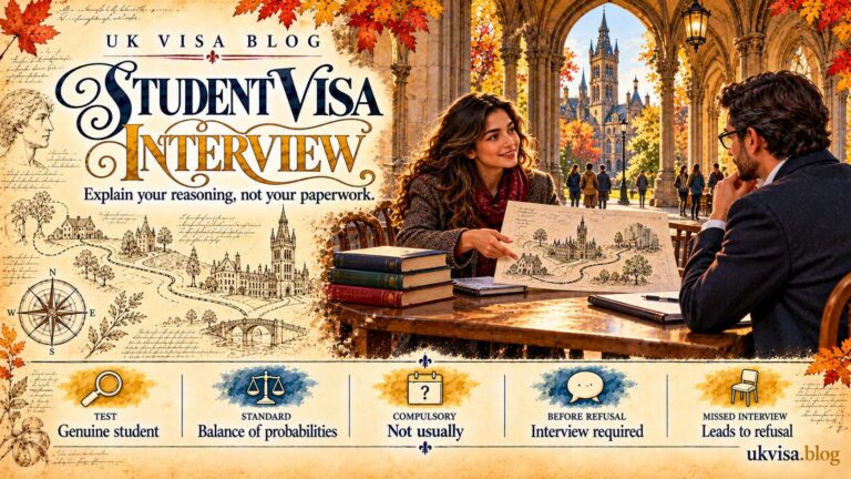 UK Student Visa Interview Questions and Answers 2026 7 UK Student Visa Interview Questions and Answers 2026