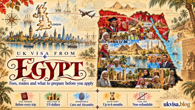 UK Visa Fees Egypt 2026: Official Prices for Egyptian Citizens