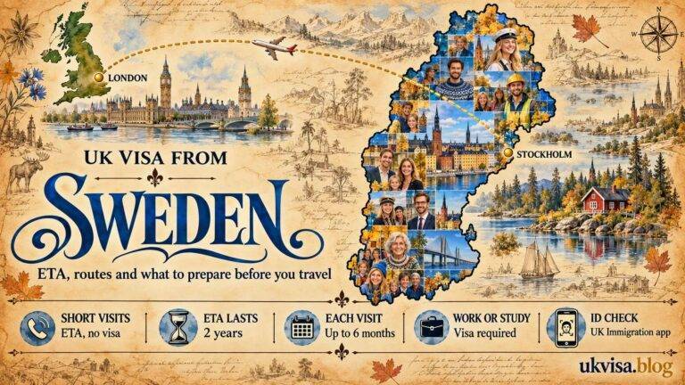 UK Visa from Sweden 2026: ETA, Fees & Requirements