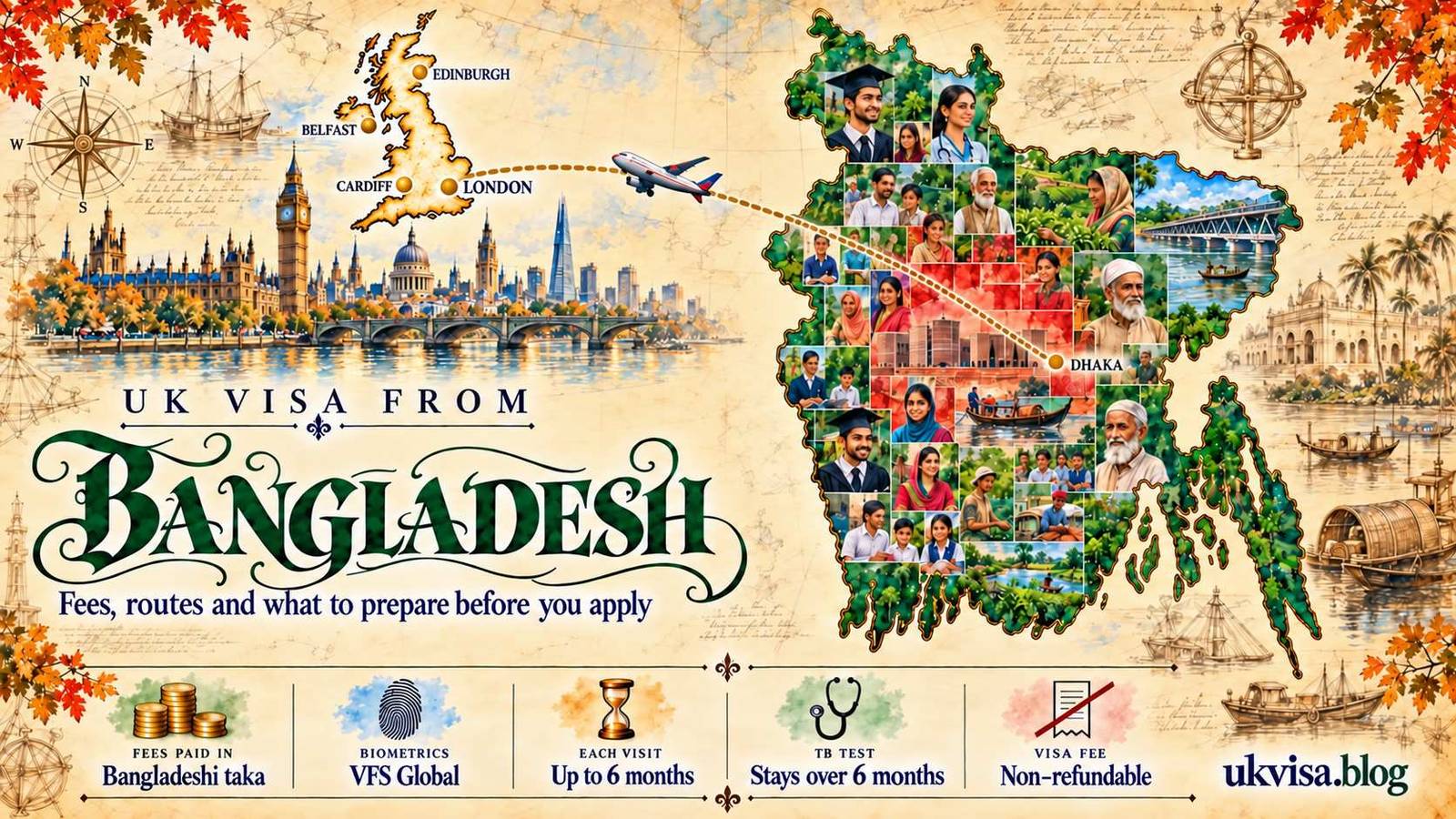 UK Visa for Bangladeshi Citizens 2026: Ratio & Fees in Taka 2 UK Visa for Bangladeshi Citizens 2026: Ratio & Fees in Taka