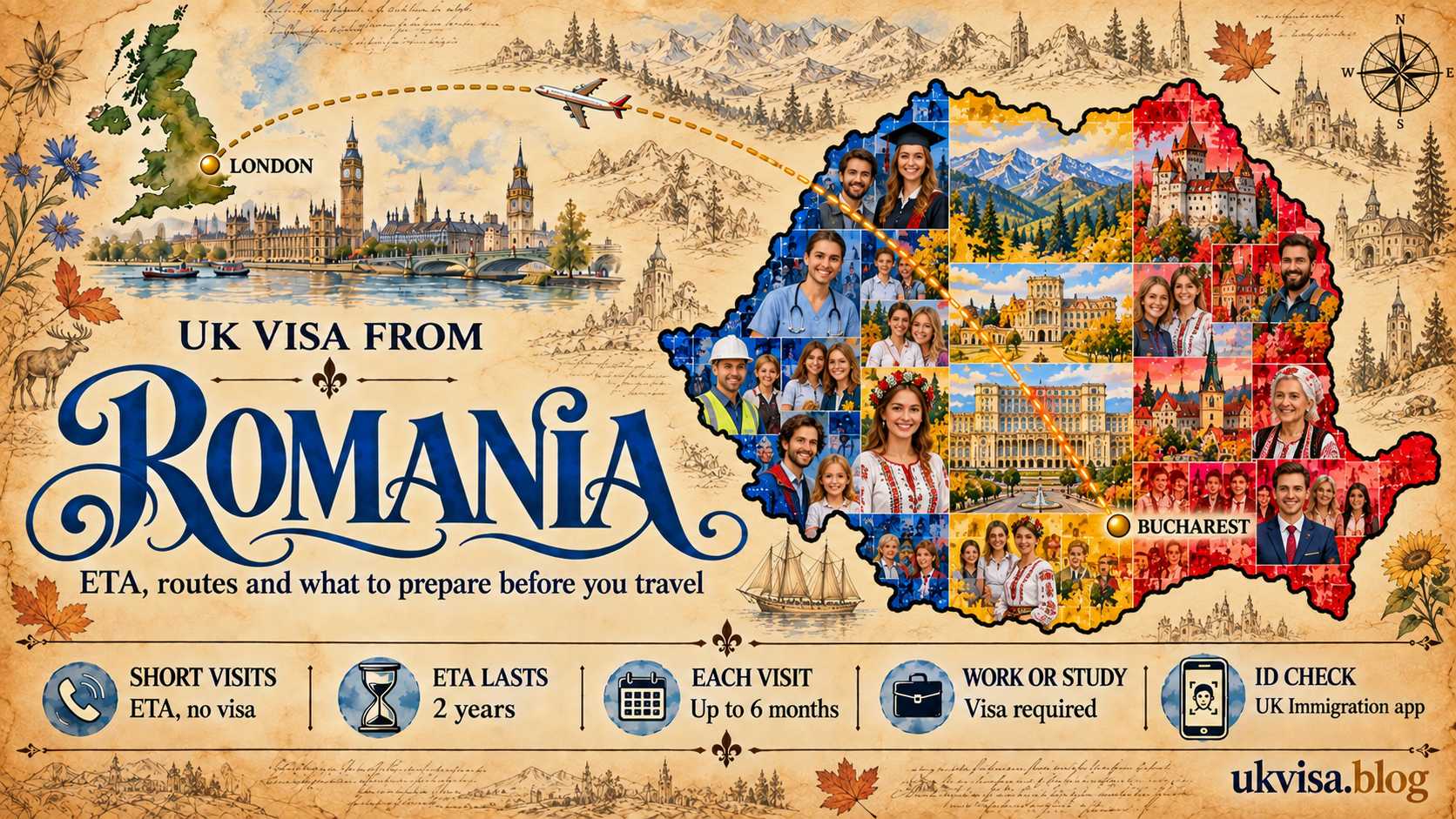 UK Visa for Romanian Citizens 2026: Work Visa, ETA & Entry Requirements